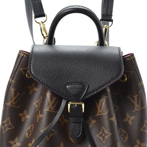 louis vuitton monogram bb montsouris nm backpack black